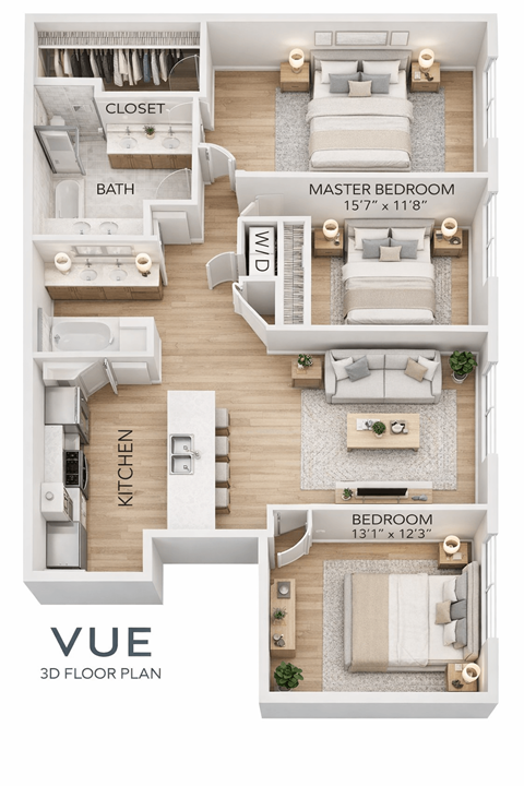 Floor plan for 3 beds, 2 baths, 1475 sqft